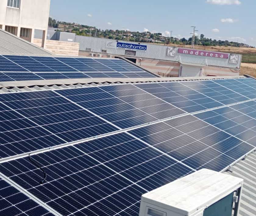 Inro instalaciones paneles solares fotovoltaicas redes seguridad electricidad imagenes reales inro2
